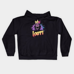 Crazy Cool Monkey Kids Hoodie